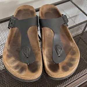 Birkenstock Gizeh size 38 in black